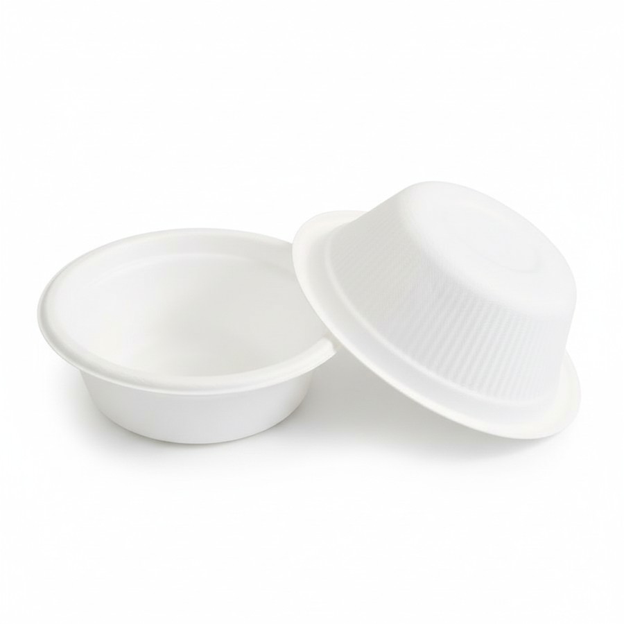 EcoPrime 180 ml compostable bagasse bowls