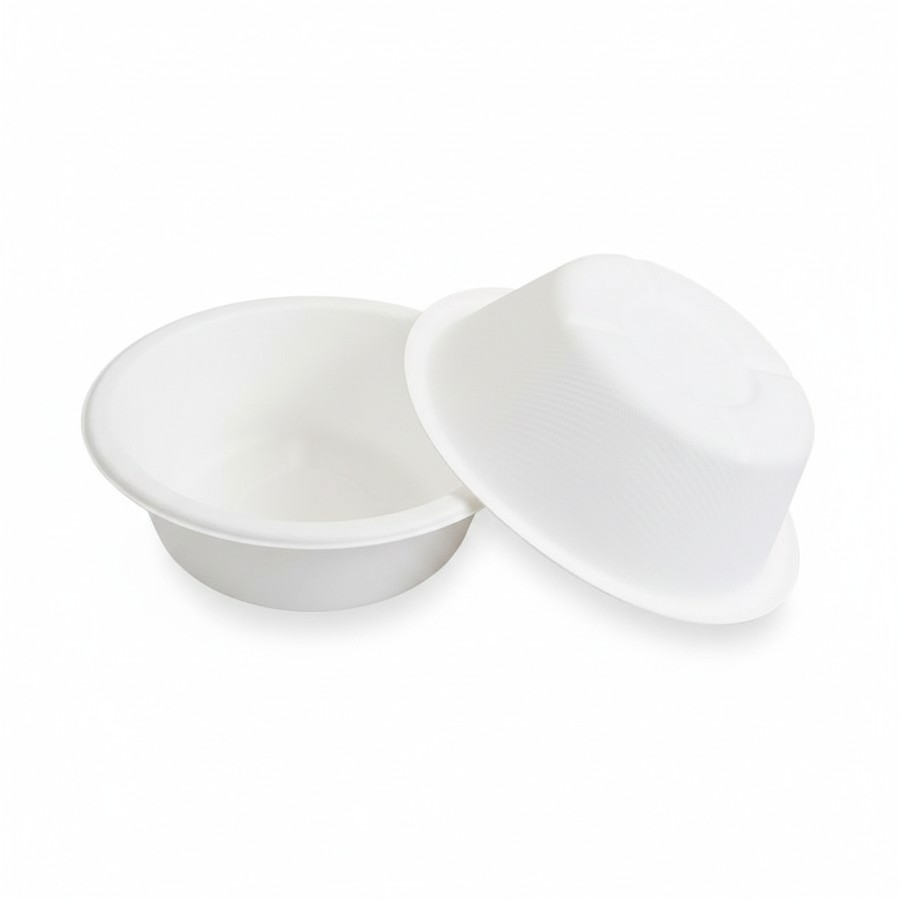 EcoPrime 210 ml compostable bagasse bowls