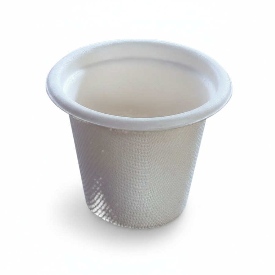 EcoPrime 120 ml compostable bagasse cup